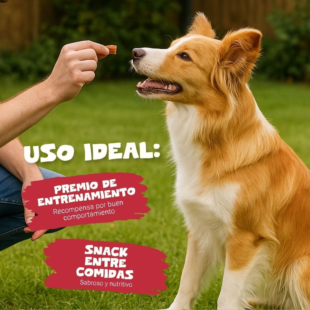 Pets Purest Golosinas Naturales para Perros con 100% Pavo - Sabrosos Bocaditos de Entrenamiento Hipoalergénicos, Sin Cereales, Bajos en Grasa y Altos en Proteína para Perros, Cachorros y Mayores