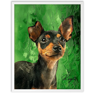 Diseño artístico de mascotas