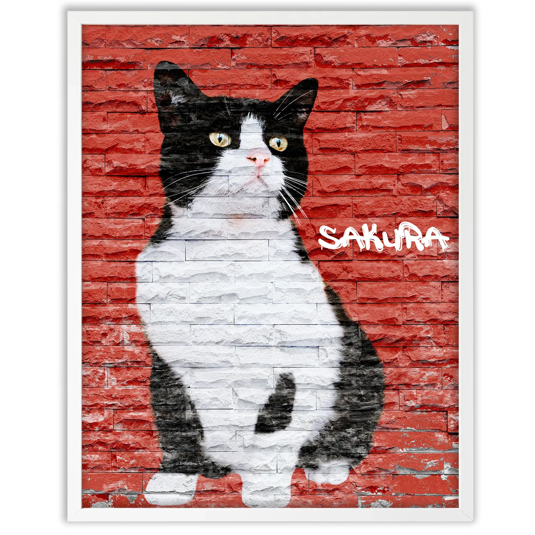 Dibujo de mascotas Urban Wall