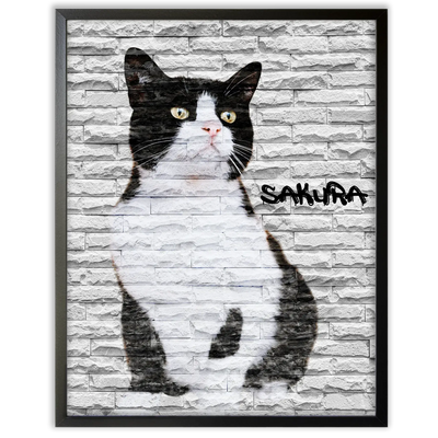 Dibujo de mascotas Urban Wall