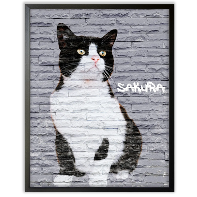 Dibujo de mascotas Urban Wall