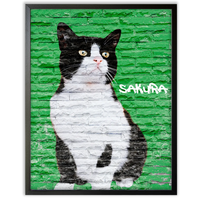 Dibujo de mascotas Urban Wall