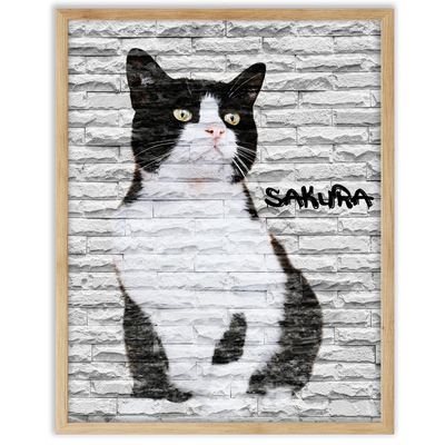 Dibujo de mascotas Urban Wall