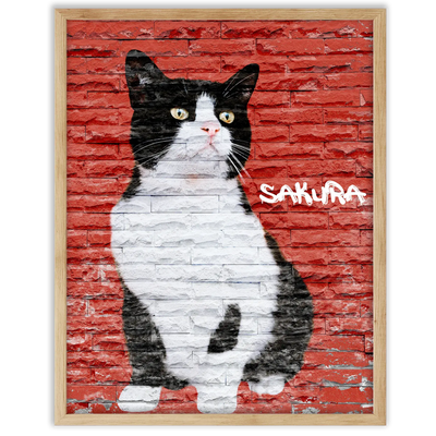 Dibujo de mascotas Urban Wall