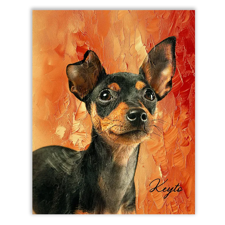 Diseño artístico de mascotas