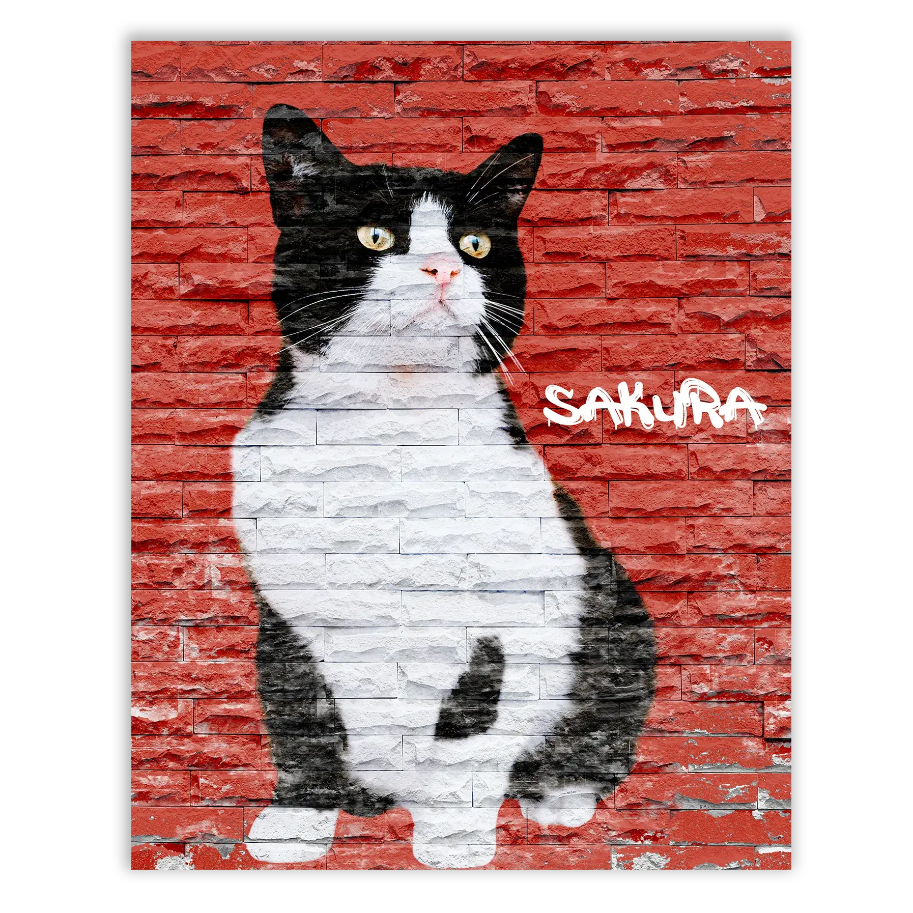 Dibujo de mascotas Urban Wall