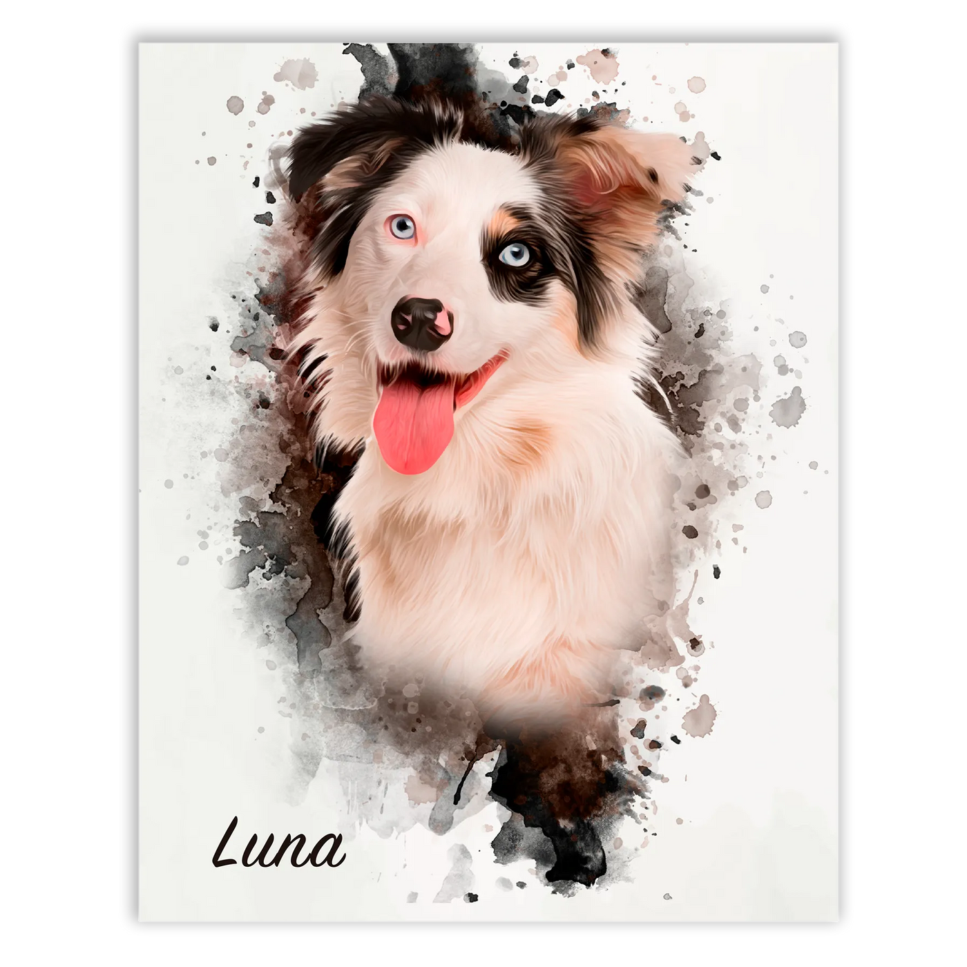 Retrato mascota personalizado