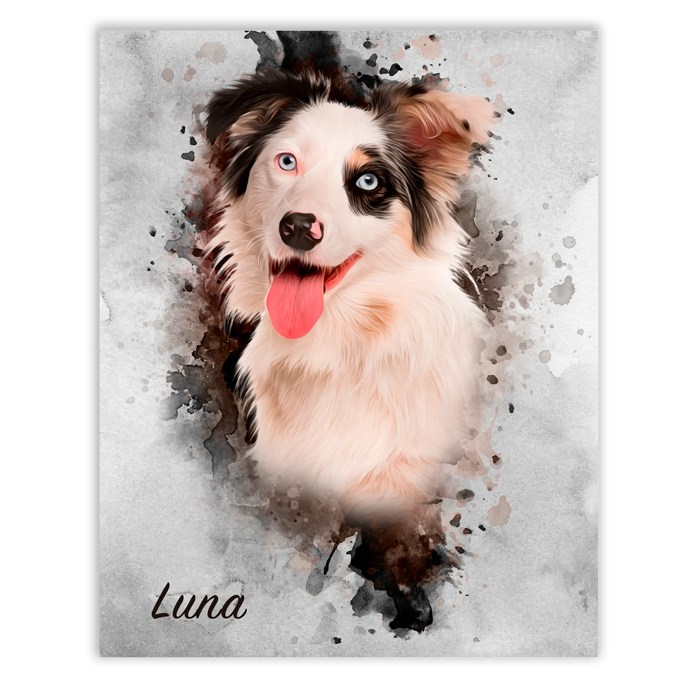 Retrato mascota personalizado