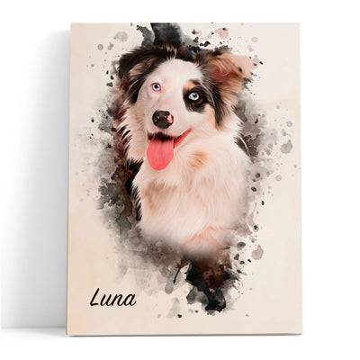 Retrato mascota personalizado