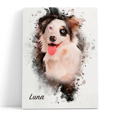 Retrato mascota personalizado