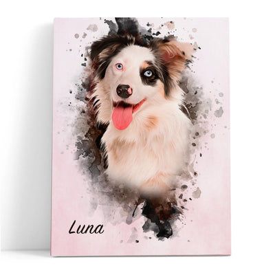 Retrato mascota personalizado