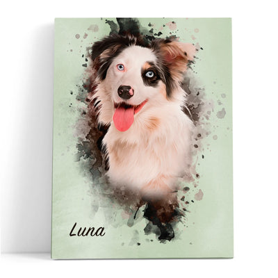 Retrato mascota personalizado