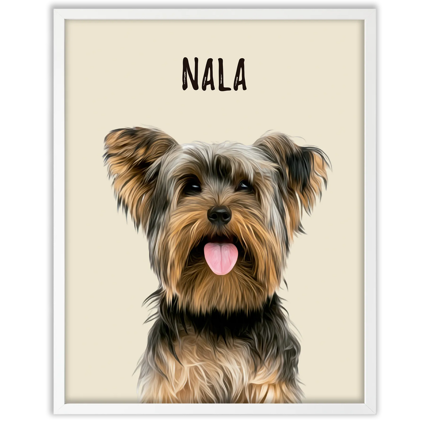 Retratos de mascotas personalizados