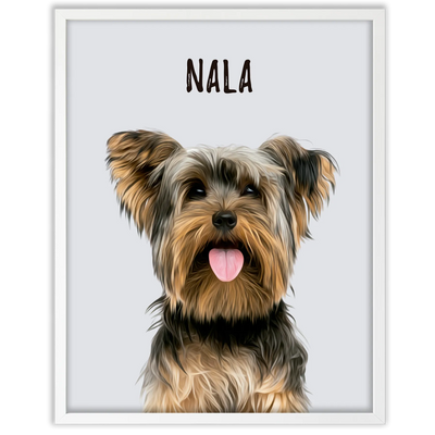 Retratos de mascotas personalizados