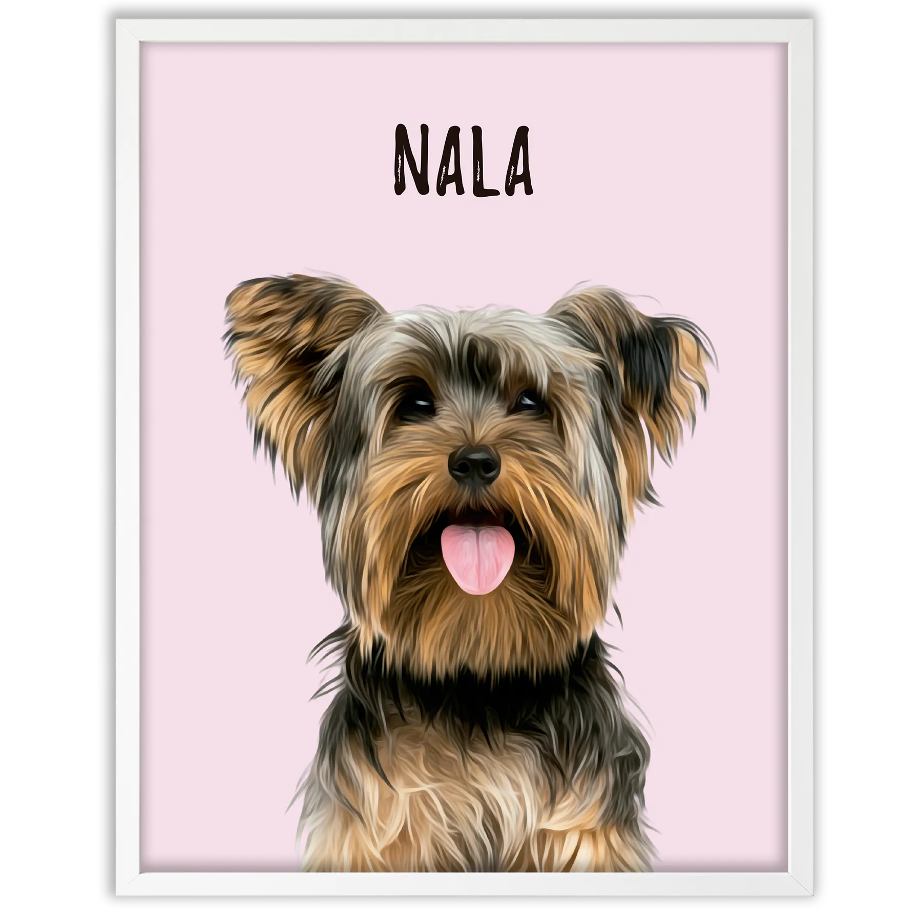 Retratos de mascotas personalizados