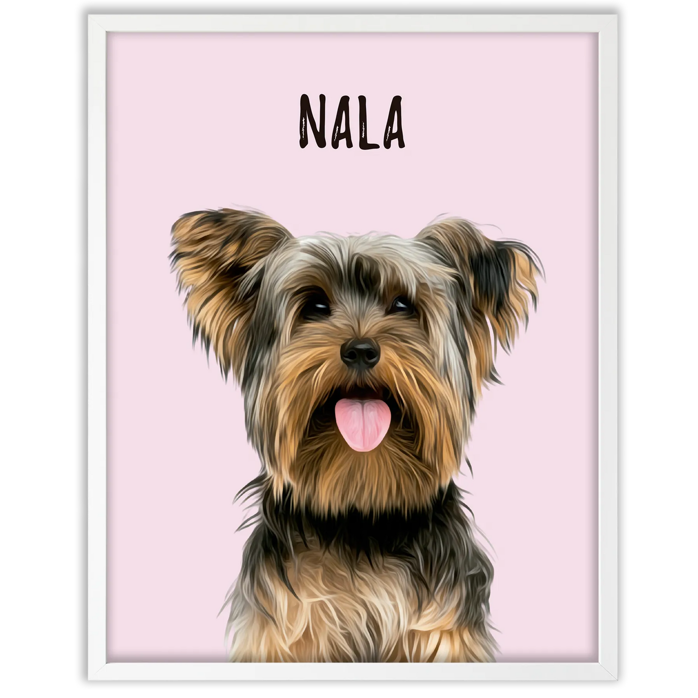 Retratos de mascotas personalizados