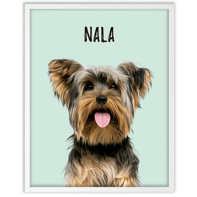 Retratos de mascotas personalizados