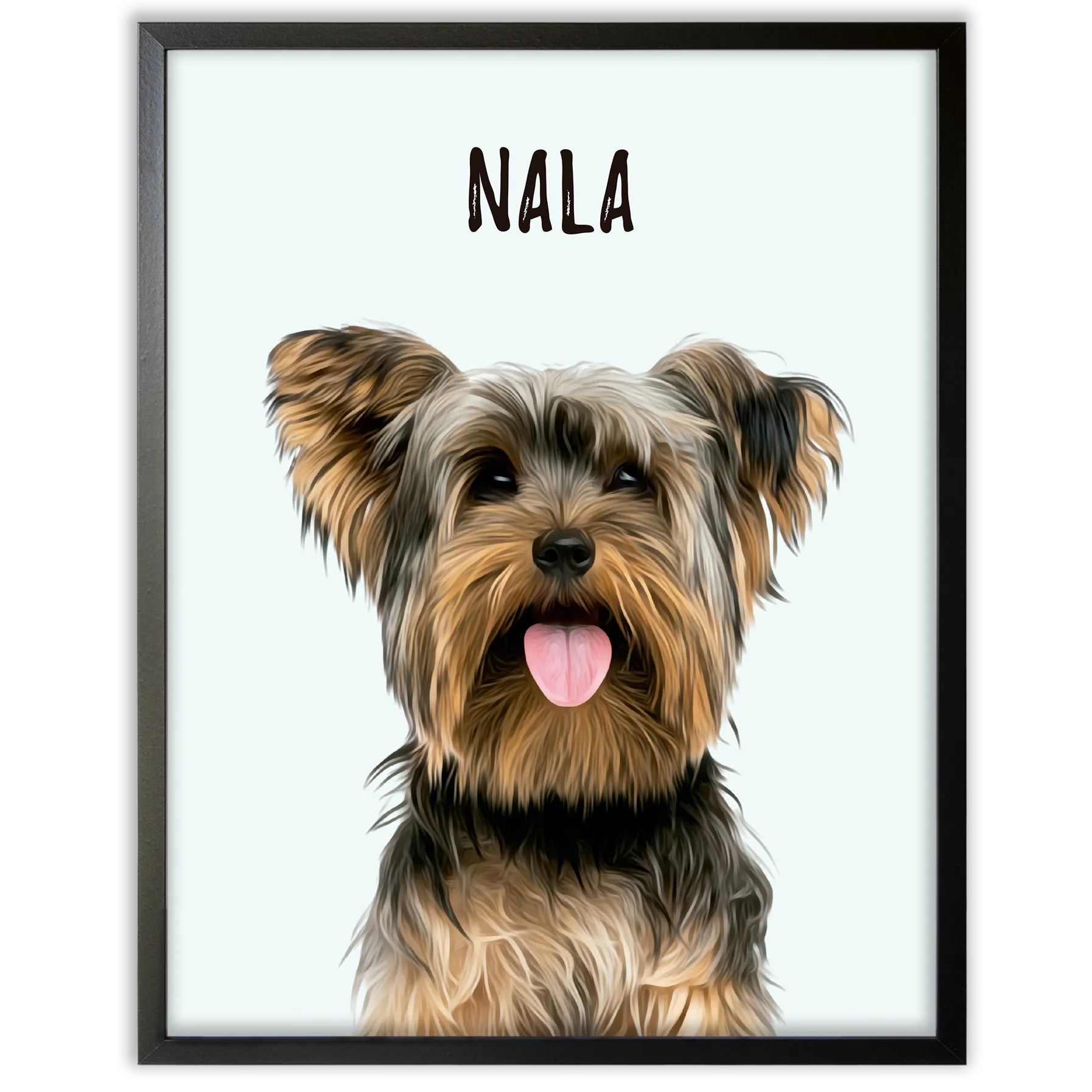 Retratos de mascotas personalizados