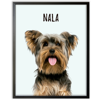 Retratos de mascotas personalizados
