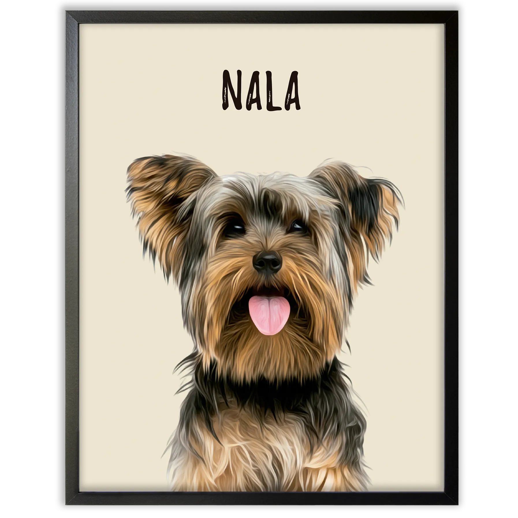 Retratos de mascotas personalizados