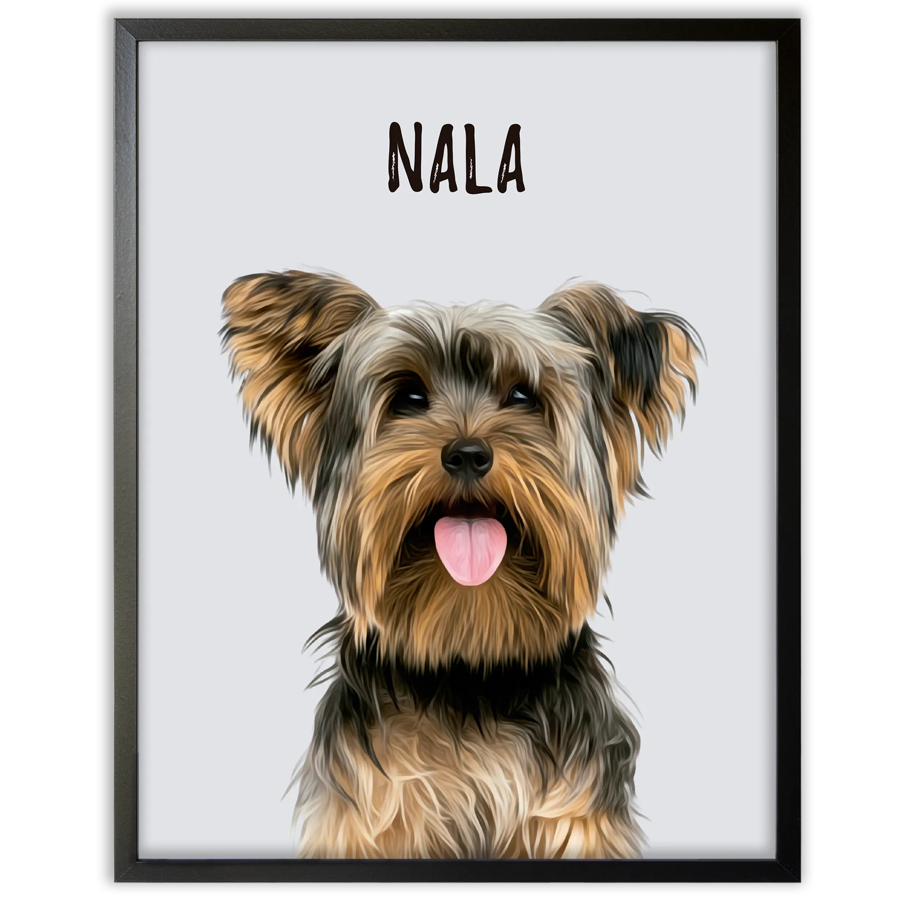 Retratos de mascotas personalizados
