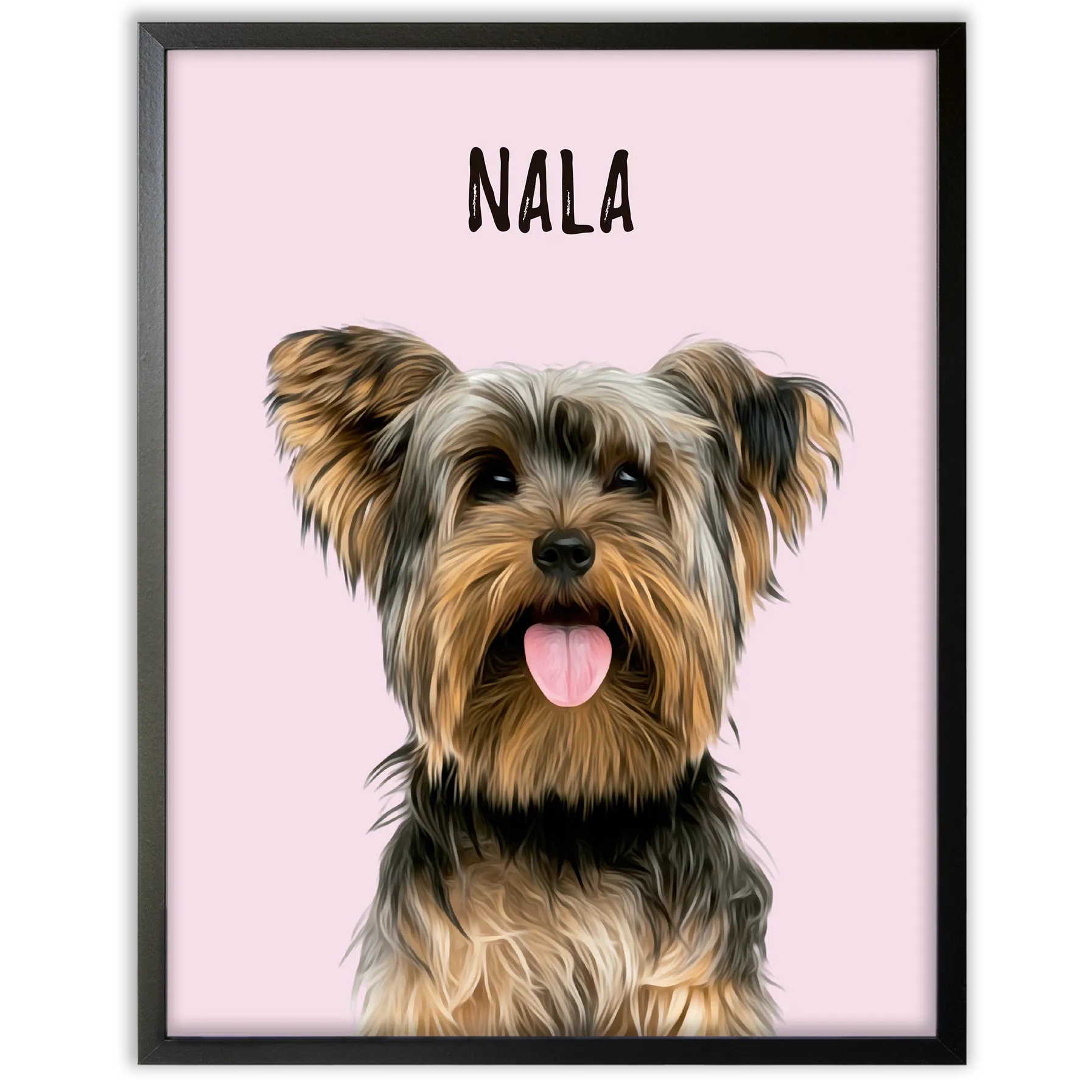 Retratos de mascotas personalizados