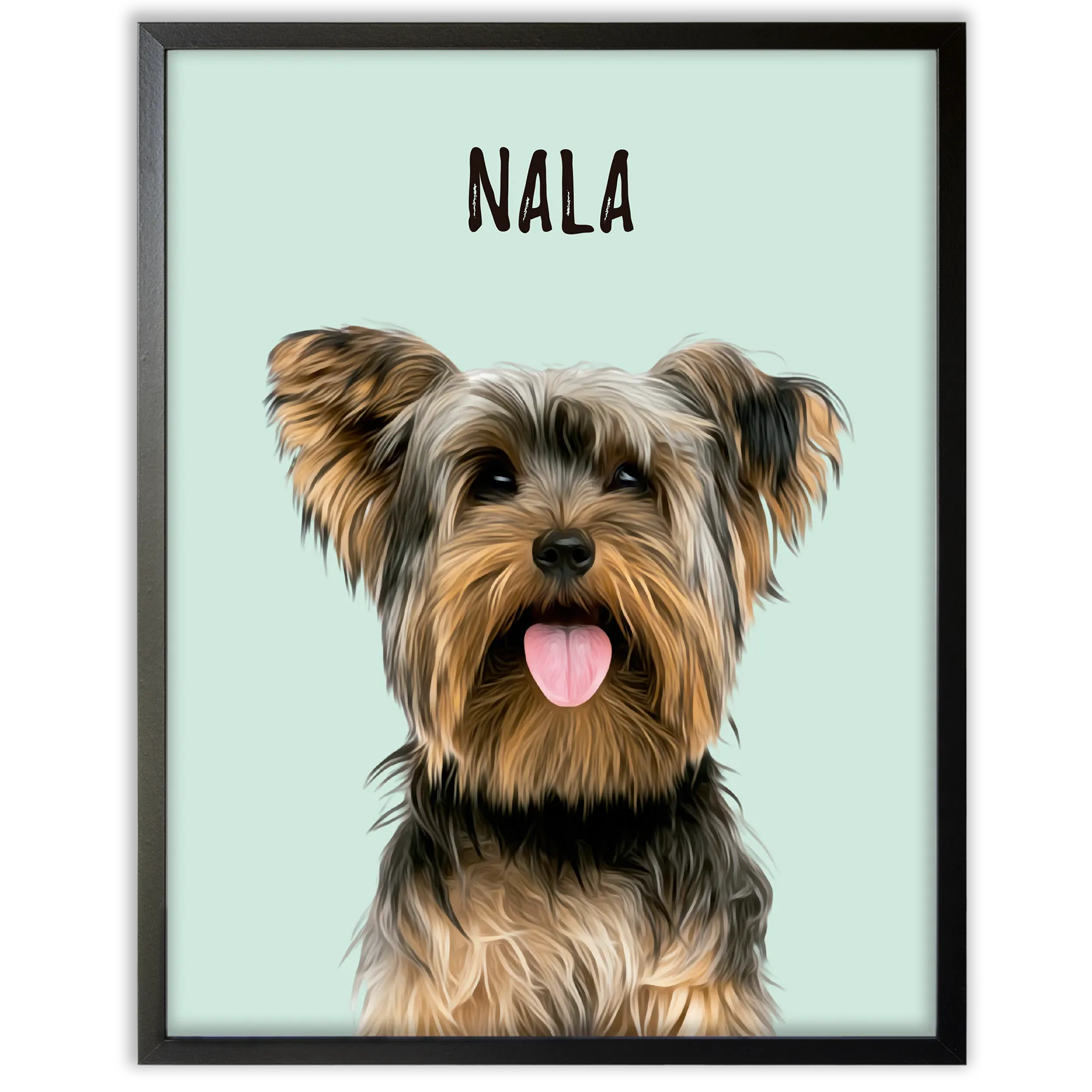 Retratos de mascotas personalizados