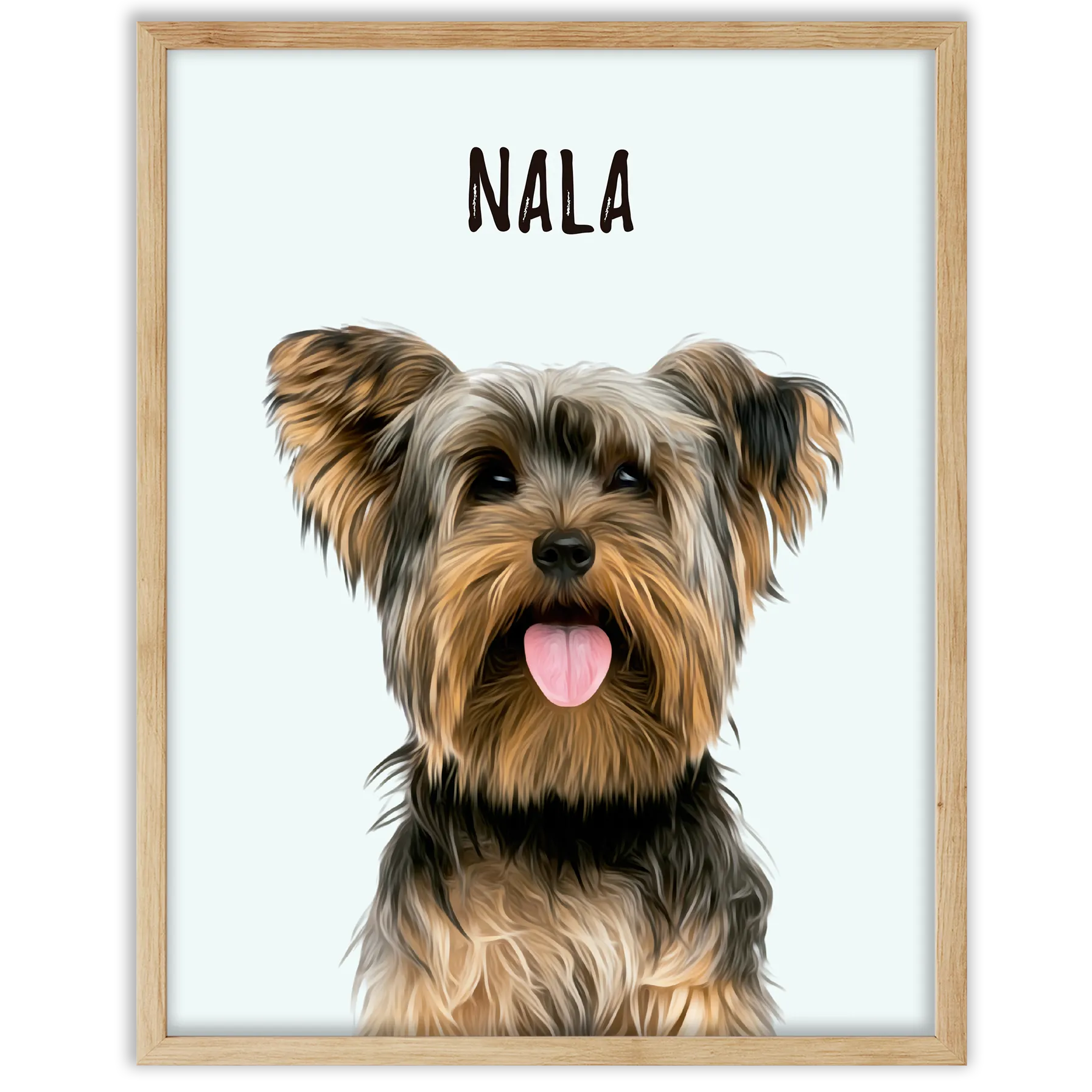 Retratos de mascotas personalizados