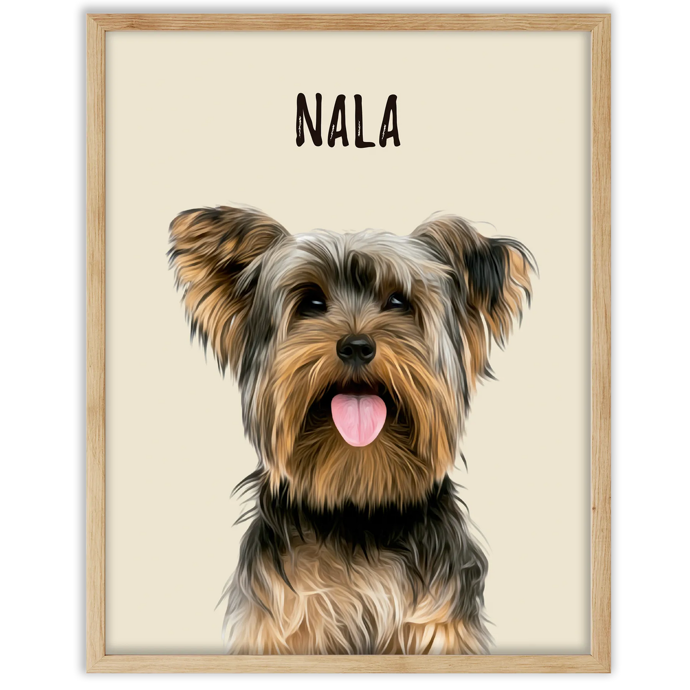 Retratos de mascotas personalizados