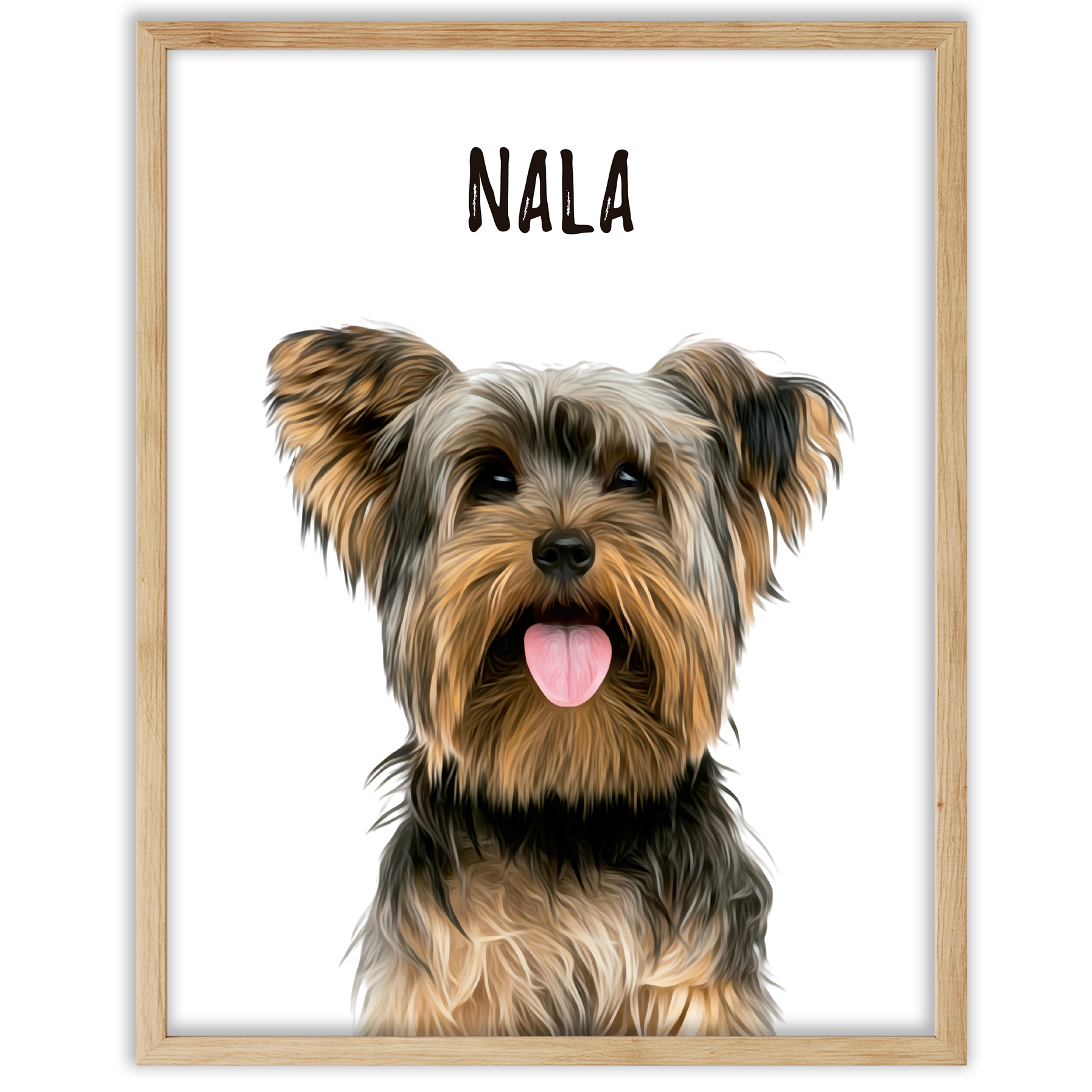 Retratos de mascotas personalizados