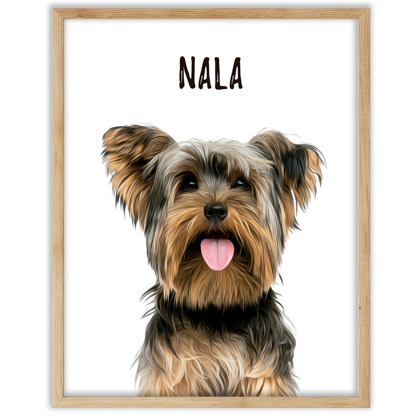 Retratos de mascotas personalizados