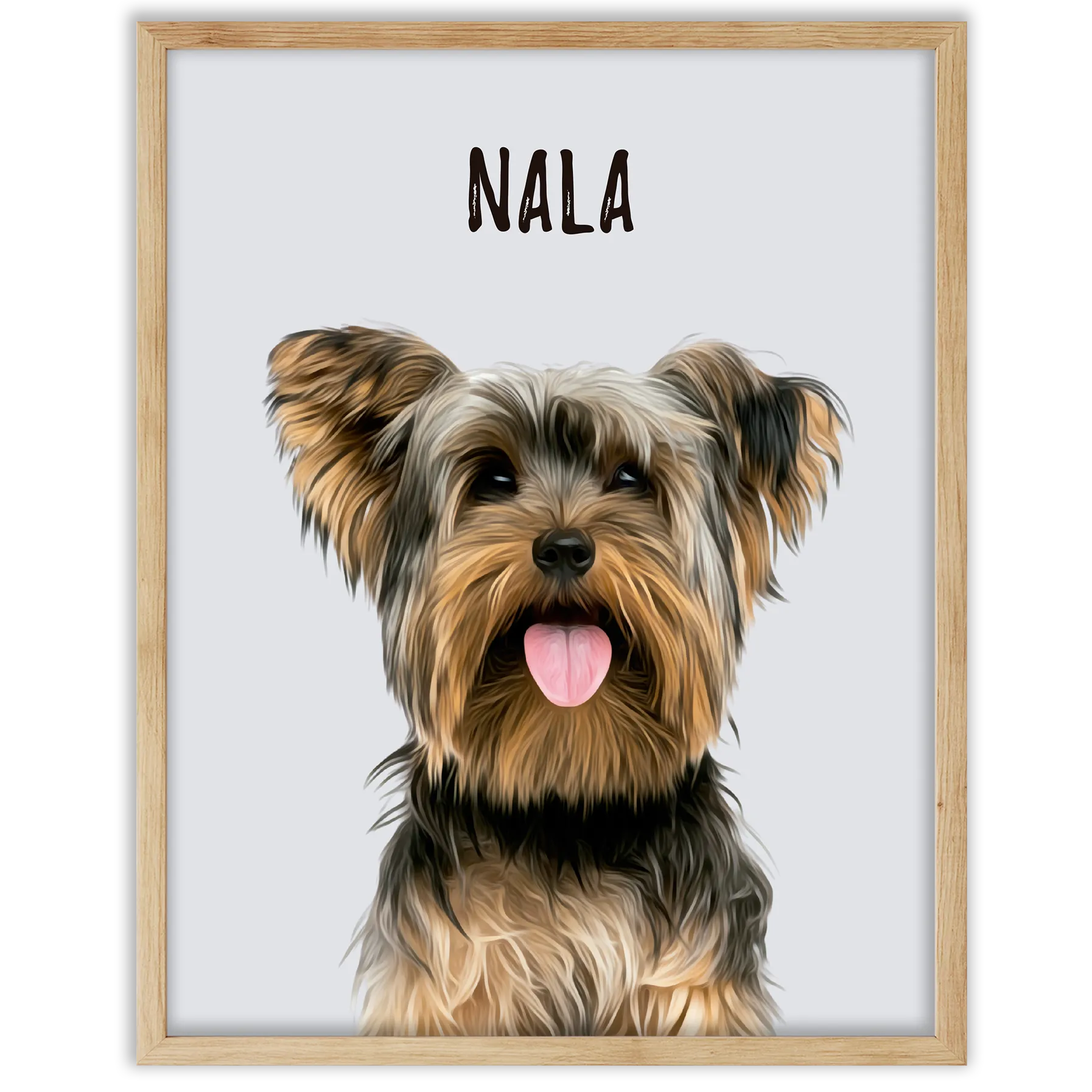 Retratos de mascotas personalizados
