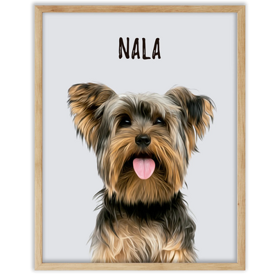Retratos de mascotas personalizados