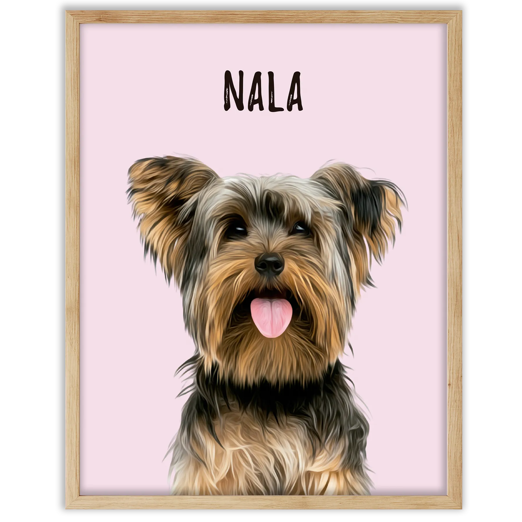 Retratos de mascotas personalizados