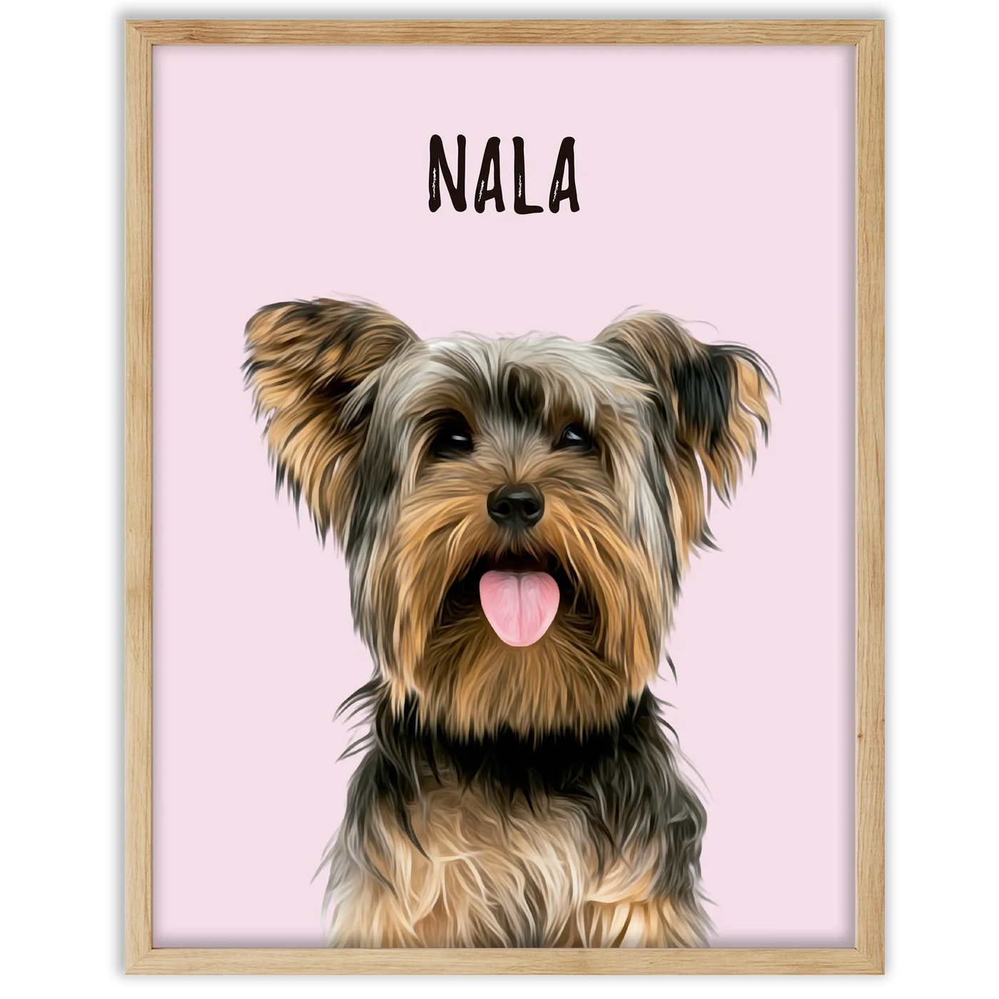 Retratos de mascotas personalizados
