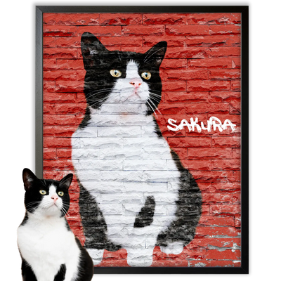 Dibujo de mascotas Urban Wall