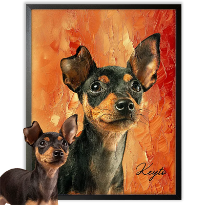 Diseño artístico de mascotas