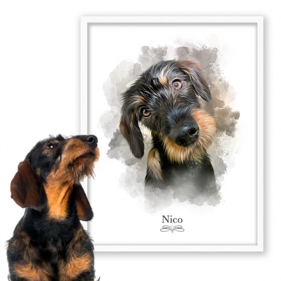 Retrato perro