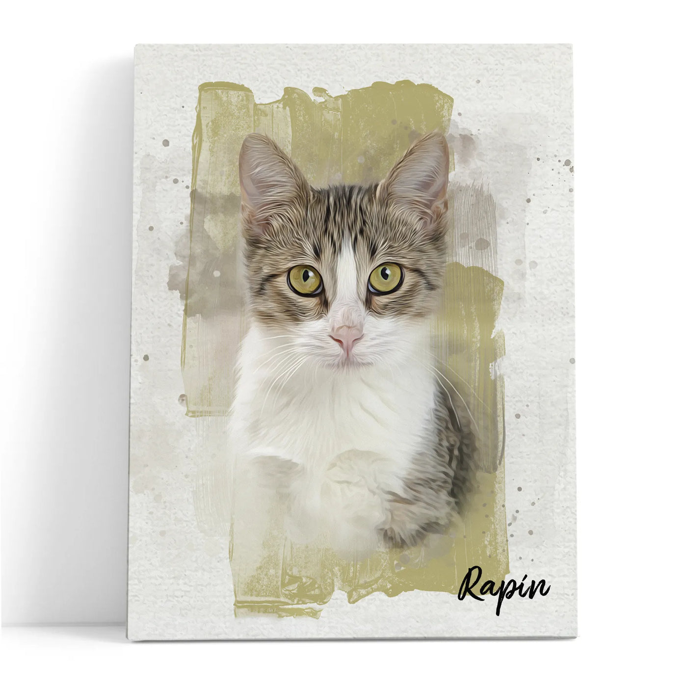 Retrato de mascota Paintbrush