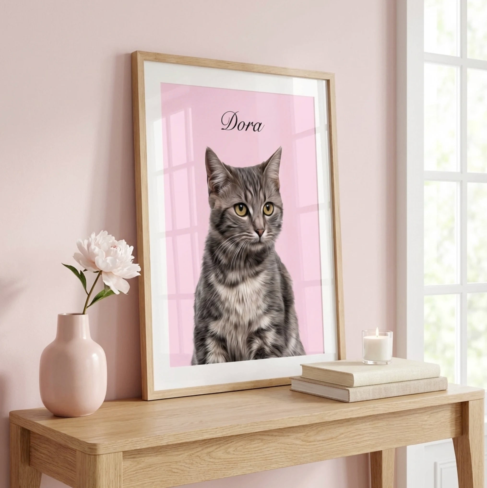 Retrato animal personalizado