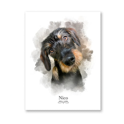 Retrato perro