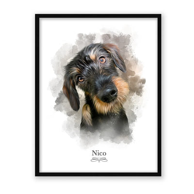 Retrato perro