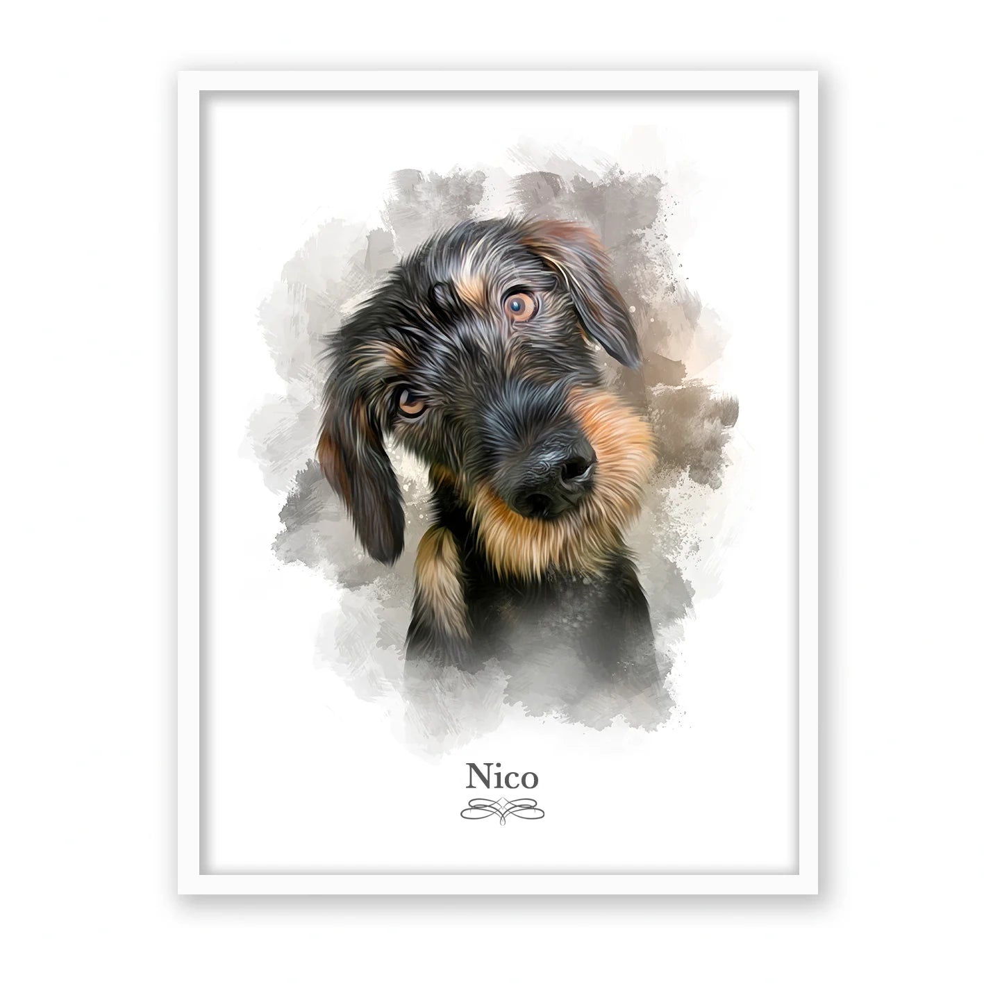 Retrato perro