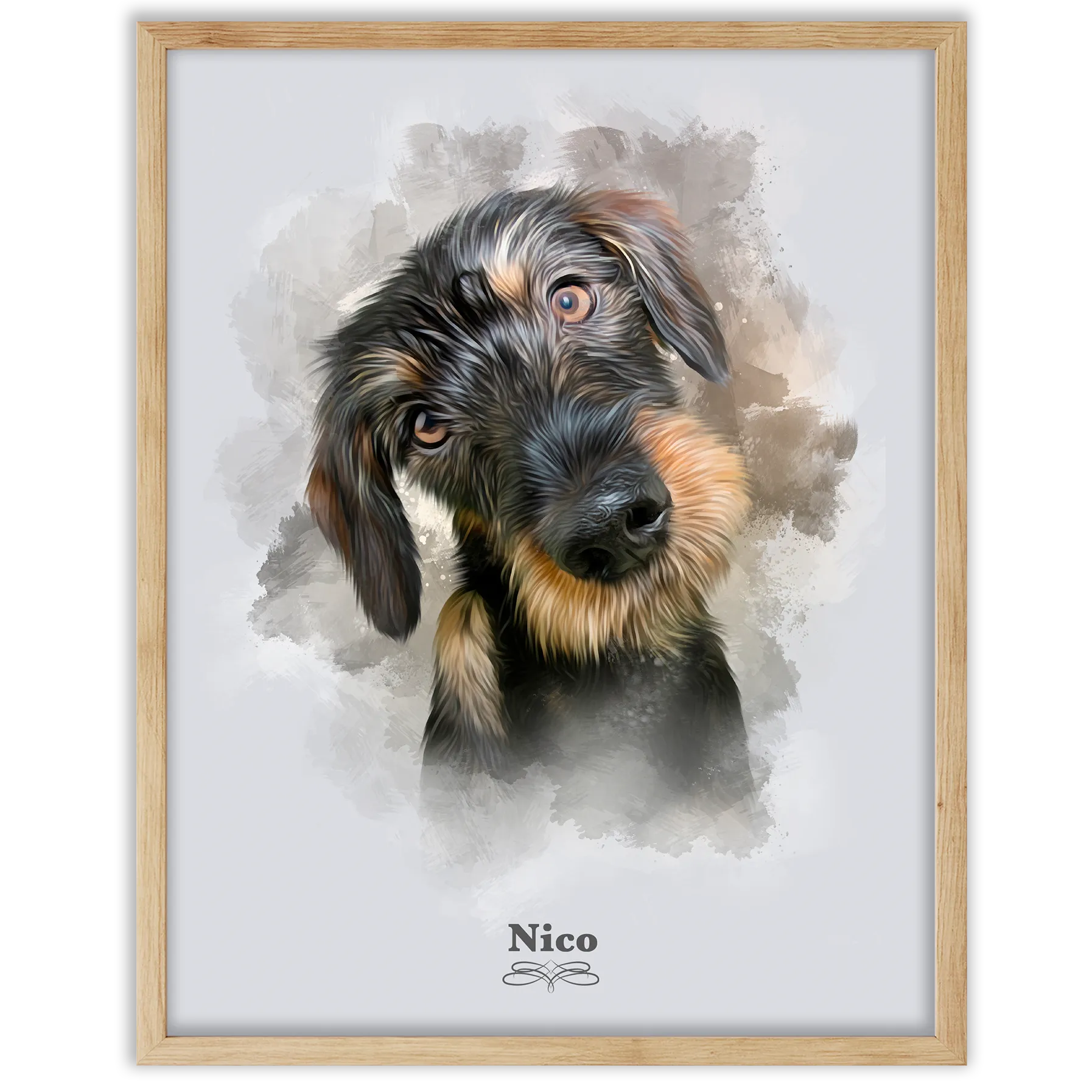 Retrato perro personalizado