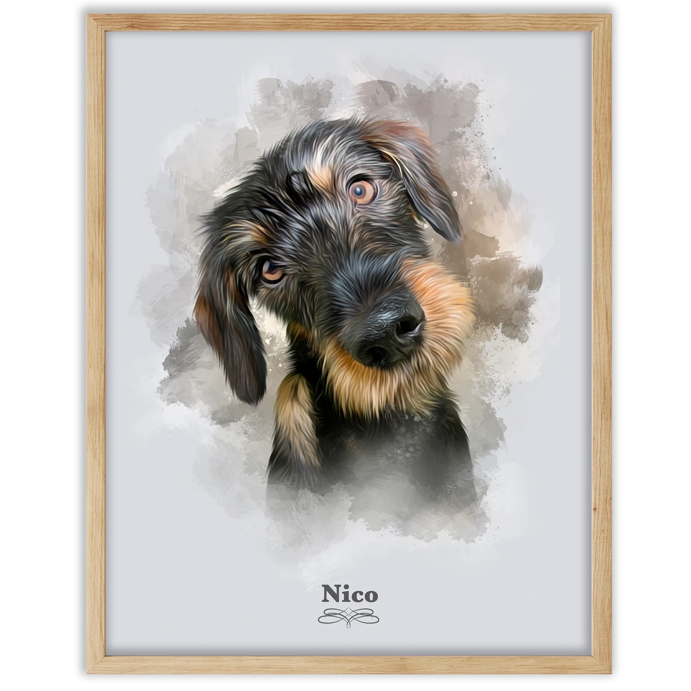 Retrato perro personalizado