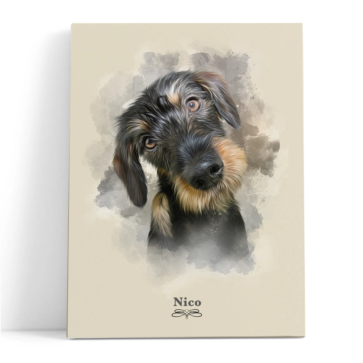 Retrato perro personalizado