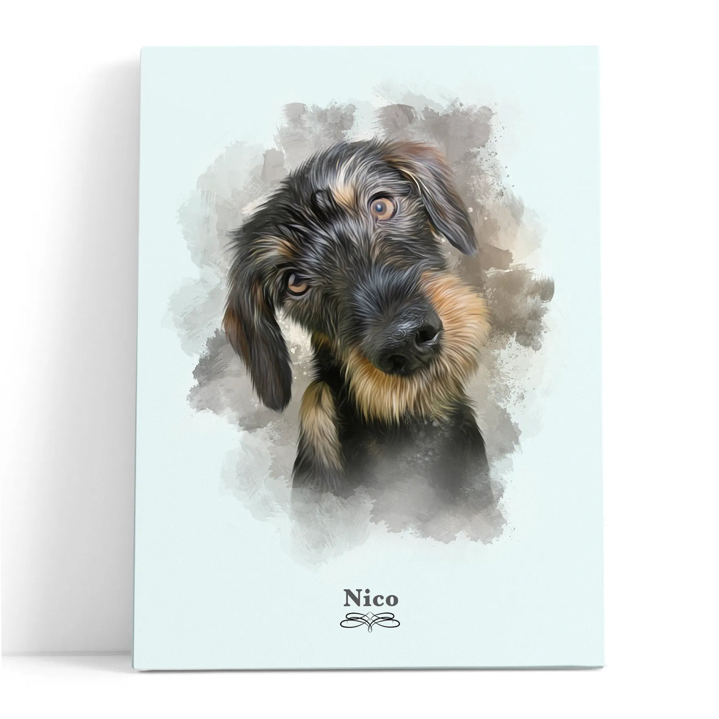 Retrato perro personalizado