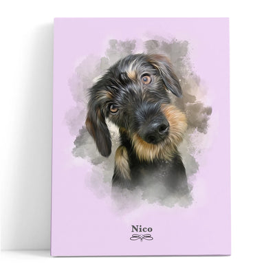 Retrato perro personalizado