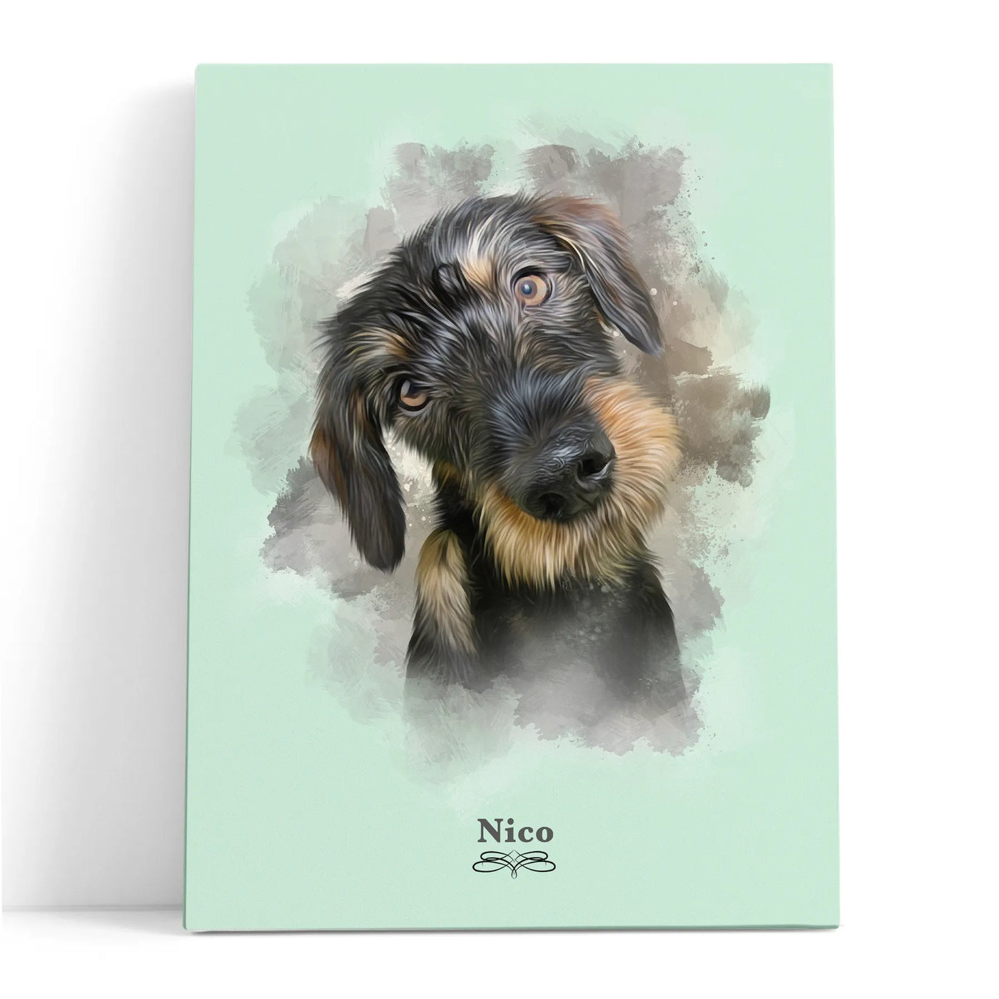 Retrato perro personalizado