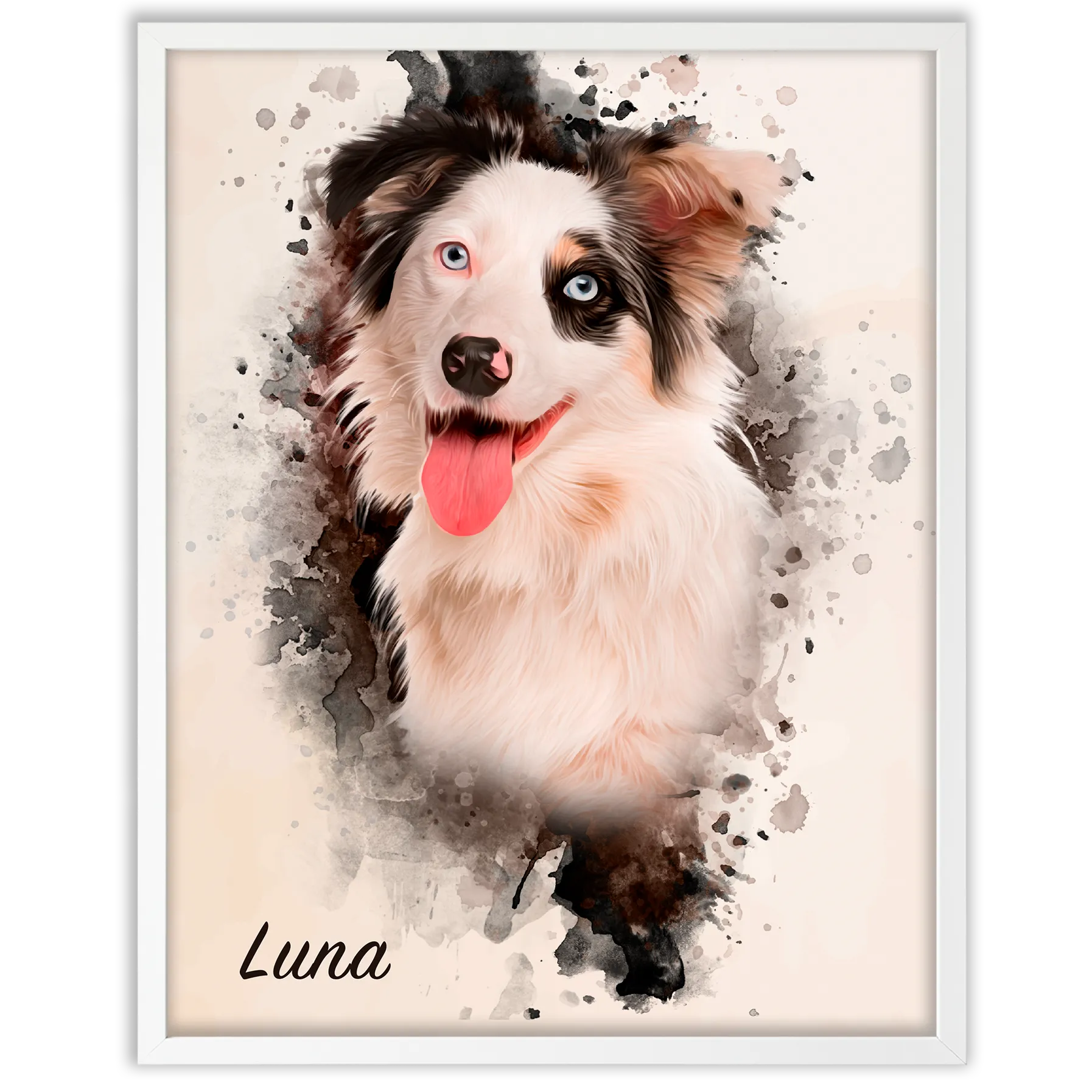 Retrato mascota personalizado